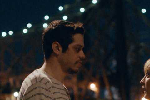 The Big Bang Theory’s Kaley Cuoco gets cosy with Pete Davidson in first look at new rom-com Meet..