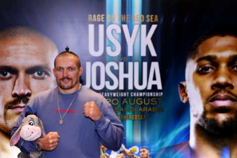 Video messages from soldiers defending Ukraine from Russia are inspiring me to beat Anthony Joshua, ..