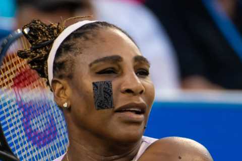 Serena Williams hammered by Emma Raducanu as she wins just four games in major blow to US Open..
