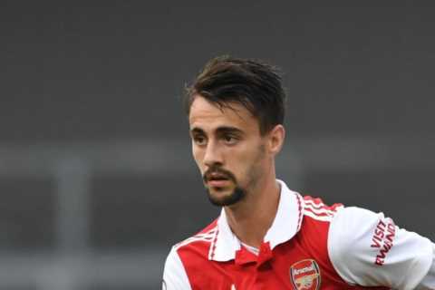 Watch Arsenal ace Cedric Soares score wonder free-kick as Emile Smith Rowe and Vieira get minutes..