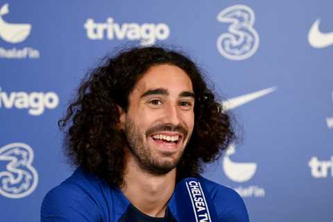 Chelsea star Marc Cucurella insists he WON’T get his curly hair cut despite having it pulled by..