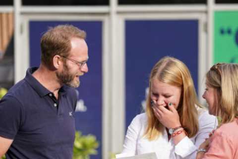 A-Level results day: Top grades FALL as students marked down in 1st exams since Covid &amp; a third ..