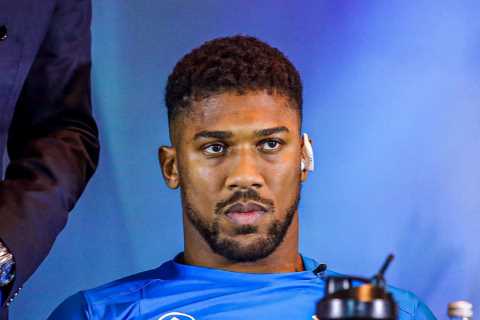Anthony Joshua taking £13million PAY-CUT as he bids to regain belts from Oleksandr Usyk in second..