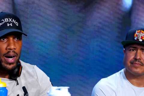 Anthony Joshua’s new coach admits training camp has NOT been perfect… but insists Brit has ‘peaked’ ..