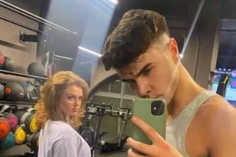 Maisie Smith works up a sweat in the gym after romantic holiday with Max George
