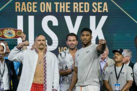 Fighters wanting to feast on his carcass and out of elite – world looks bleak if Joshua loses but..