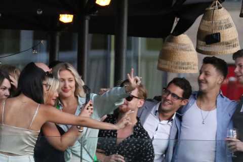 Corrie stars look nothing like their characters as they attend Millie Gibson’s leaving bash