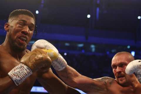 Anthony Joshua set for biggest fight of his life against Oleksandr Usyk with more than just world..