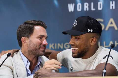 ‘There’s massive fights for him’ – Anthony Joshua has two huge opponents lying in wait for December,..