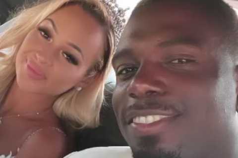 Love Island’s Marcel Somerville marries model Rebecca Vieira as he shares first wedding photo