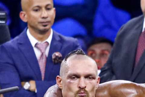 ‘I apologise on his behalf’ – Anthony Joshua’s team-mate claims someone should have ‘saved’ him..