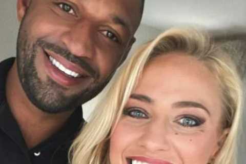 Ebanie Bridges jokes about having children with retired Kell Brook as Aussie boxer dazzles at Usyk..