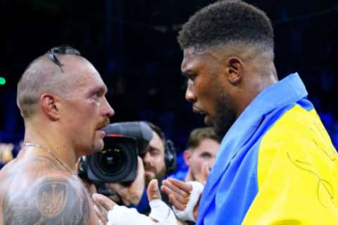 ‘How did you beat me? You’re not strong’ – What Anthony Joshua told Oleksandr Usyk after crushing..