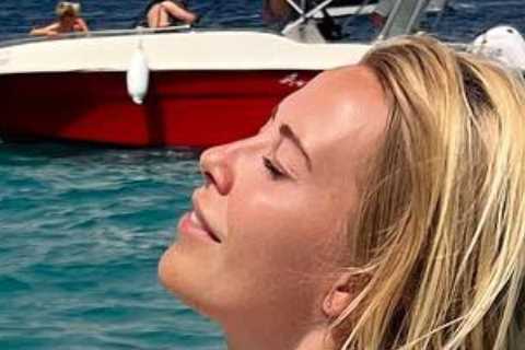 A Place in the Sun’s Laura Hamilton looks incredible in a white bikini on holiday in Zante