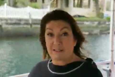 Jane McDonald terrified she’ll be eaten alive – gasping ‘this is it!’ as she plunges into the sea