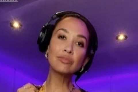 Myleene Klass looks slimmer than ever as she shows off six pack abs in crop top amid I’m A Celeb..