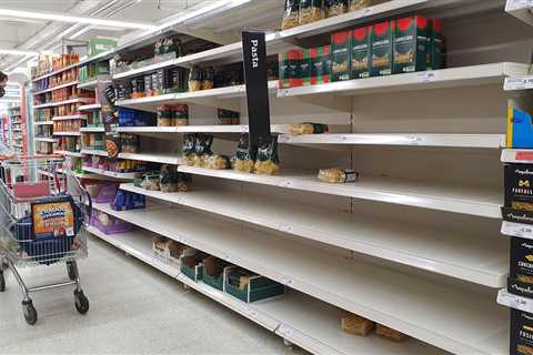 Fears shelves could be stripped bare and food prices pushed up as unions lead eight-day strike at..