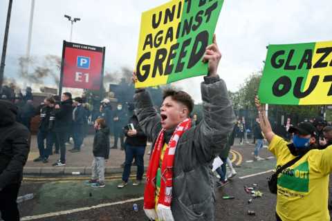 Jurgen Klopp says Liverpool should be given three points if anti-Glazer protests see Man Utd game..