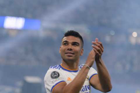 Casemiro made Man Utd transfer ‘after DAILY talks with Varane and is set to be unveiled before..