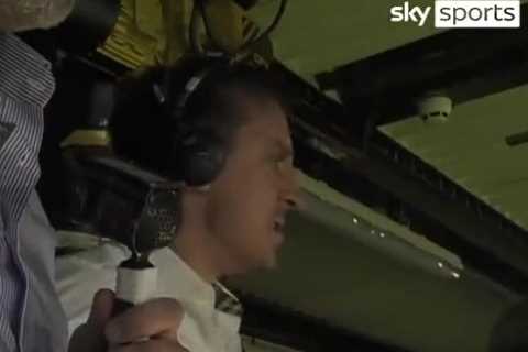 Watch Gary Neville’s wild SCREECH as he passionately celebrates Rashford’s goal in Man Utd’s win..