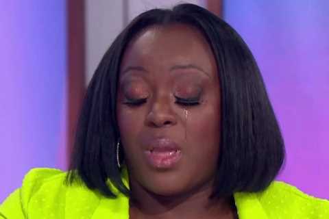 Loose Women star Judi Love breaks down in tears and starts sobbing live on air
