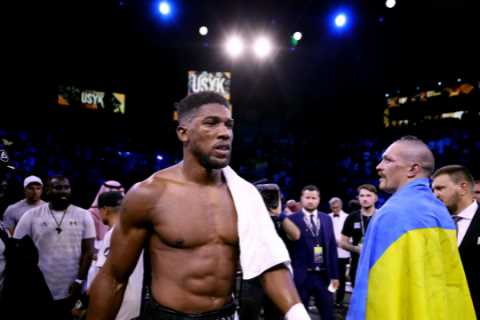 Frank Warren names two boxers Anthony Joshua should fight before Tyson Fury showdown can be..