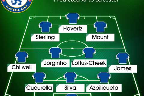 How Chelsea could line up against Leicester with Azpilicueta filling hole left by Koulibaly after..