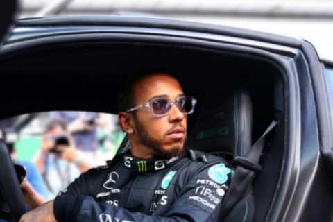 ‘I’m in love’ – Lewis Hamilton believes he is closing in on first F1 win of season and hints at..