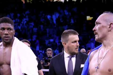 ‘It’s bulls**t’ – Frank Warren blasts rival promoter Eddie Hearn’s claim that Anthony Joshua ‘isn’t ..
