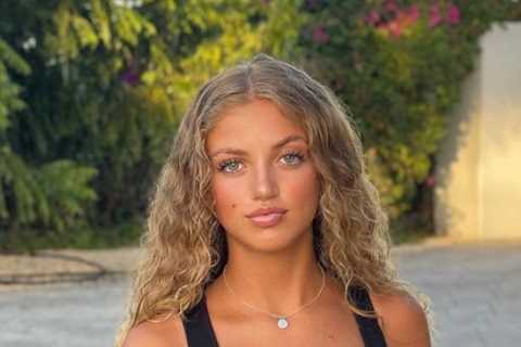 Katie Price and Peter Andre’s daughter Princess Andre looks all grown up on family holiday