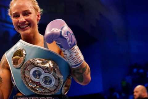 ‘I ripped her whole mouth open’ – Boxer Ebanie Bridges reveals bloodbath pub brawl that left her..
