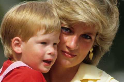 How old was Prince Harry when Princess Diana died?