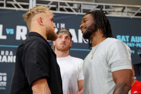 Hasim Rahman Jr teams up with Jake Paul’s rival KSI after fight axe to headline YouTuber’s show..