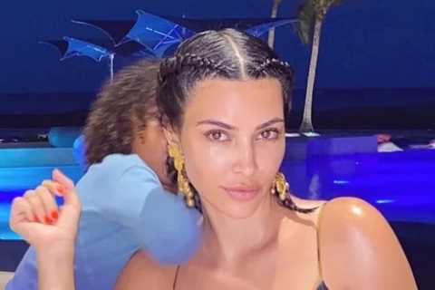 Kim Kardashian shows off her real hair with no extensions or wigs in photos &amp; fans can’t..