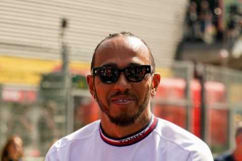 Lewis Hamilton bizarrely hints he will send F1 rival Fernando Alonso signed HAT after pair’s..
