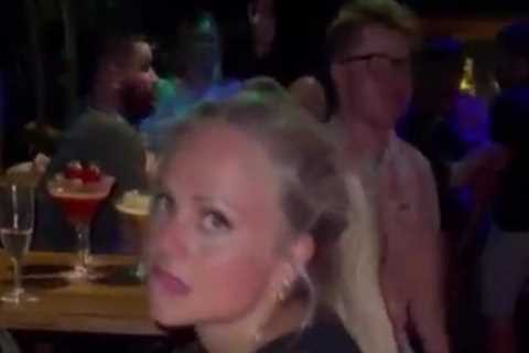 Coronation Street’s Tina O’Brien twerks on vodka-fuelled night out