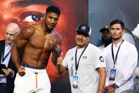 Anthony Joshua told to move fight camp to California and face tougher competition after crushing..
