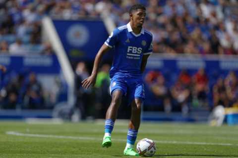 Leicester set to replace Chelsea-bound Wesley Fofana with Reims defender Wout Faes as Foxes close..