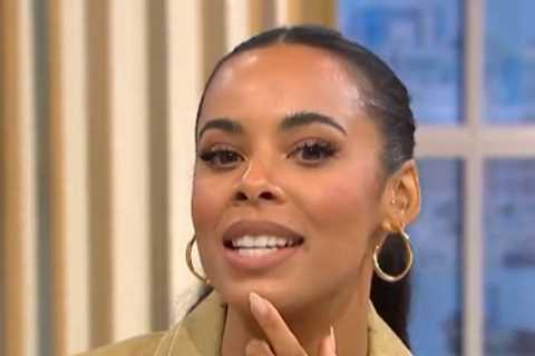 Rochelle Humes fought back tears after stranger told her son to SHUT UP on a flight