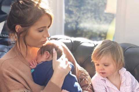 Amy Childs shares very rare photo of son as he turns 4 years old – despite banning him from Towie