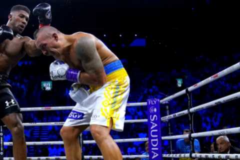 Deontay Wilder says Anthony Joshua ‘ran out of gas’ against Oleksandr Usyk and has ‘a serious..