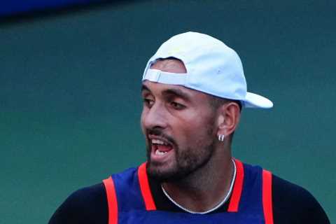 Nick Kyrgios rages at umpire and claims fan is smoking marijuana in stands during foul-mouthed rant ..