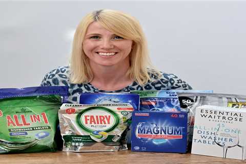 I tried supermarket own-brand dishwasher tablets and one was better and cheaper than Fairy