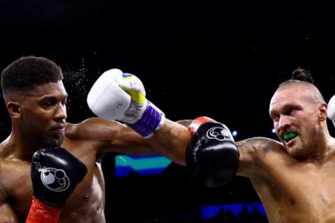 Anthony Joshua’s next fight WON’T be in a stadium as Eddie Hearn targets O2 or Manchester Arena for ..