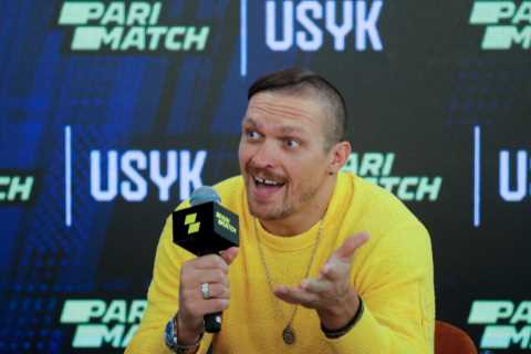 Usyk open to Anthony Joshua trilogy NEXT, tells rival to ditch ‘freeloaders’ and congratulates him..