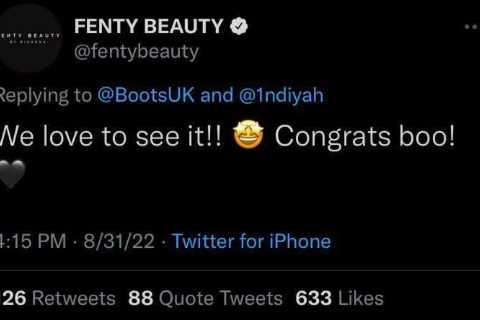 Love Island fans spot ‘clues’ that Indiyah Polack is teaming up with Rihanna’s make-up brand for..