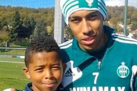 ‘From idol to team-mate’ – Amazing throwback pic of Aubameyang and Fofana emerges as pair link up..