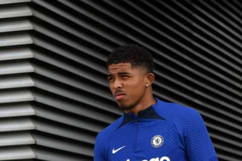 Chelsea signing Wesley Fofana STARTS against West Ham as ex-Leicester defender prepares to make..