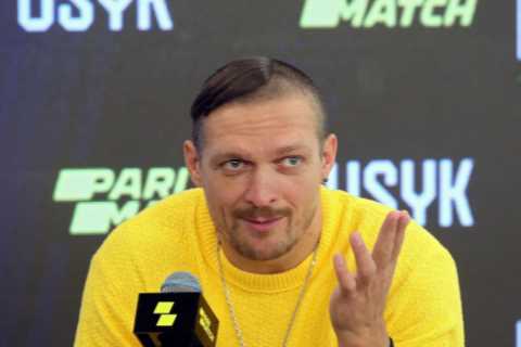Usyk asked coach ‘should I start now?’ during Anthony Joshua fight after being inspired by..