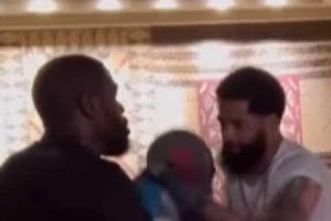 Watch Floyd Mayweather, 45, training in $1,000-a-night hotel at 2am as rules for boxing legend’s..